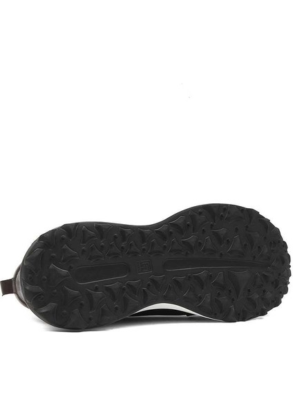 Erkek Kahverengi Kalın Tabanlı Deri Sneaker