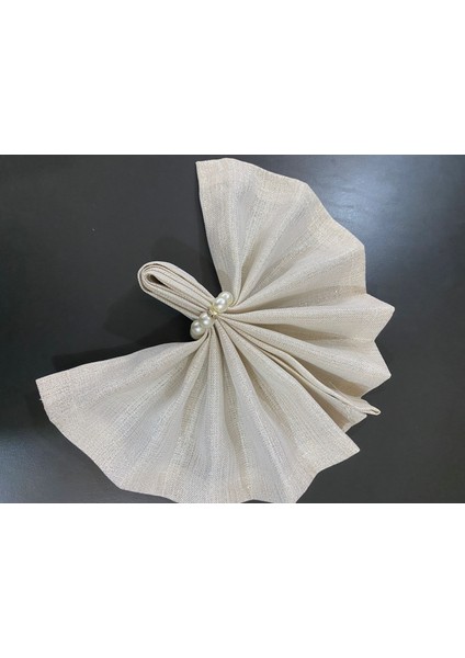 Servis Peçetesi Yüzüklü ( Sunum Peçetesi ) Gardenya Kumaş fırsatları