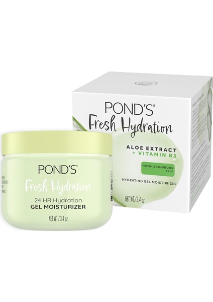 Ponds Aloe Içerikli ve Vitamin B3 Nemlendirici Jel 96.4 gr