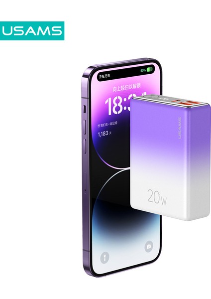 CD192 10000 Mah Powerbank | 22.5W Hızlı Şarj | Pd 20W + Qc3.0 | 3 Çıkışlı | LED Dijital Ekranlı Taşınabilir Şarj Cihazı