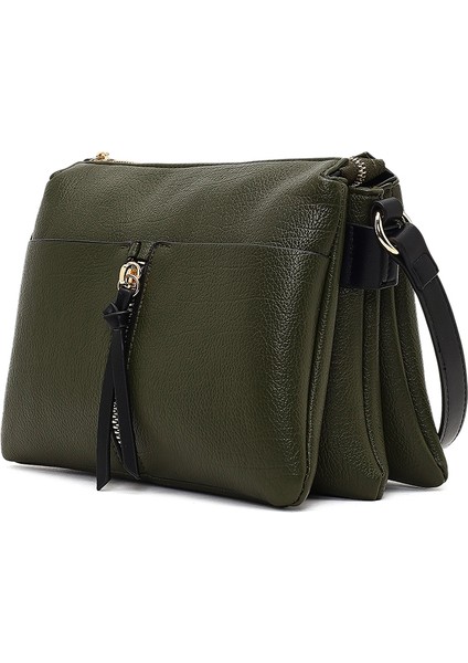 Kadın Yeşil Uzun Askılı Çapraz Çanta 25ABD251218 indirimleri