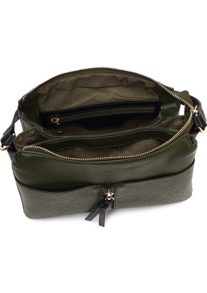 Kadın Yeşil Uzun Askılı Çapraz Çanta 25ABD251218