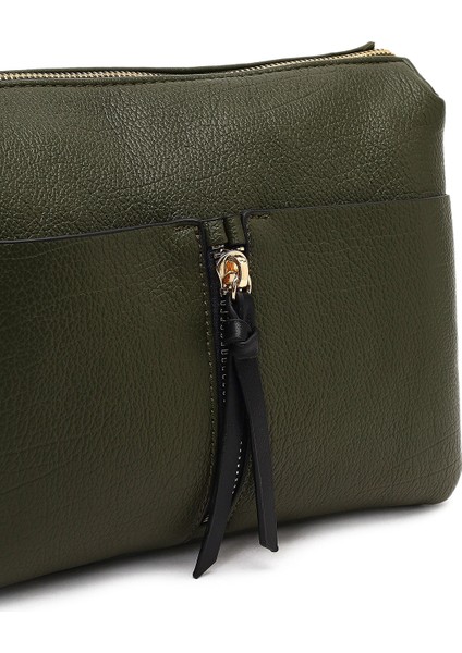 Kadın Yeşil Uzun Askılı Çapraz Çanta 25ABD251218