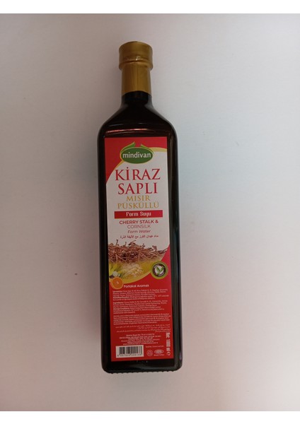 Kiraz Saplı Mısır Püsküllü Form Suyu 1000ML