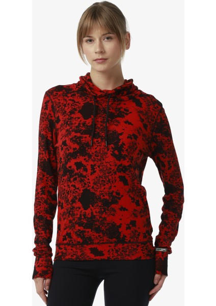 Kadın Termal Sweatshirt 2. Seviye 50454 - Kırmızı