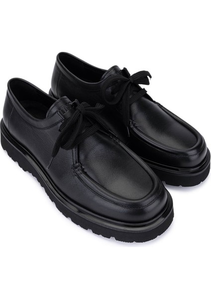 Erkek Hakiki Deri Siyah Deri Loafer Ayakkabı 1111 5904 Erk Ayk SK25-26 Sıyah Dr fiyatları