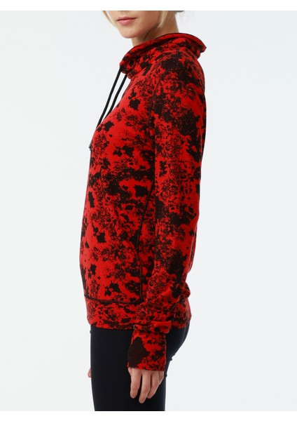 Kadın Termal Sweatshirt 2. Seviye 50454 - Kırmızı fırsatları