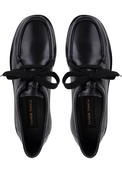 Erkek Hakiki Deri Siyah Deri Loafer Ayakkabı 1111 5904 Erk Ayk SK25-26 Sıyah Dr indirimleri