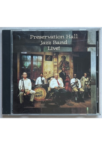 Preservation Hall Jazz Band Live CD (Orjnal 1992 Dönem Baskı Cd)