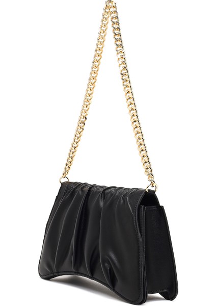 Kadın Siyah Zincir Askılı Klasik Omuz Çantası 25ABD270018 indirimleri