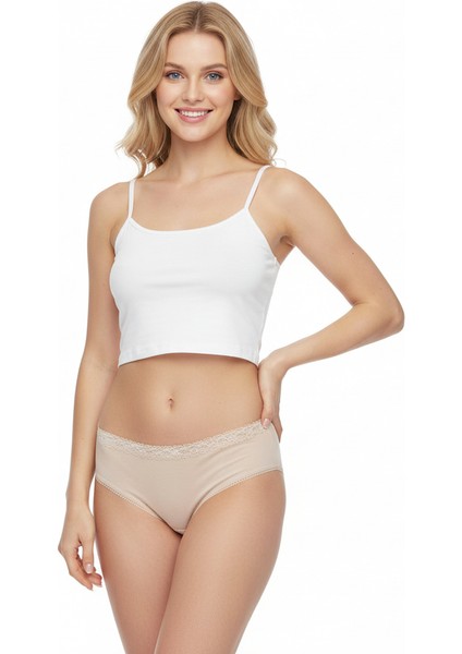 Kadın Pamuklu Beli Dantelli Külot BB2096 fırsatları