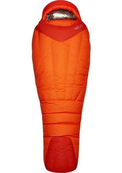 Andes Gore-Tex Infinium 1000 -23°c 800 Fill Kaz Tüyü Kadın Uyku Tulumu Sol - Turuncu