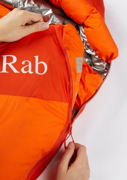 Andes Gore-Tex Infinium 1000 -23°c 800 Fill Kaz Tüyü Kadın Uyku Tulumu Sol - Turuncu indirimleri