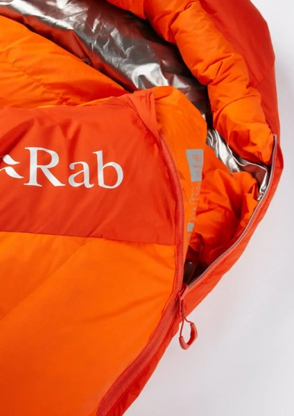 Andes Gore-Tex Infinium 1000 -23°c 800 Fill Kaz Tüyü Kadın Uyku Tulumu Sol - Turuncu