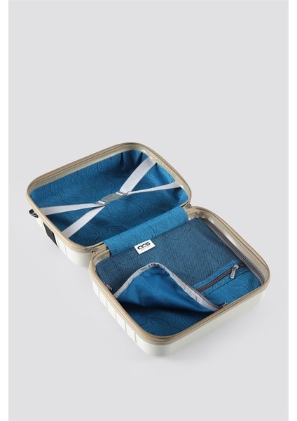 Bagist 5242 Polipropilen Körüklü Battal Boy Valiz + Makyaj Çantası 2 Li Set