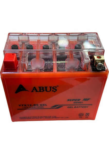 Abuş Ytx 12-Bs Gel (12V12AH/10HR) Dik Akü fiyatları
