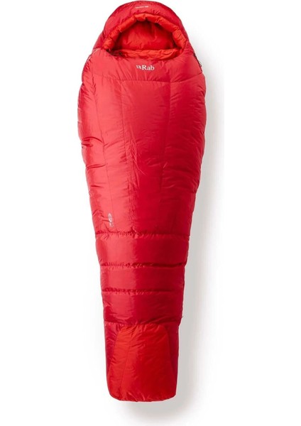 Expedition 1000 -30°c 850 Fill Kaz Tüyü Uyku Tulumu Sol - Kırmızı