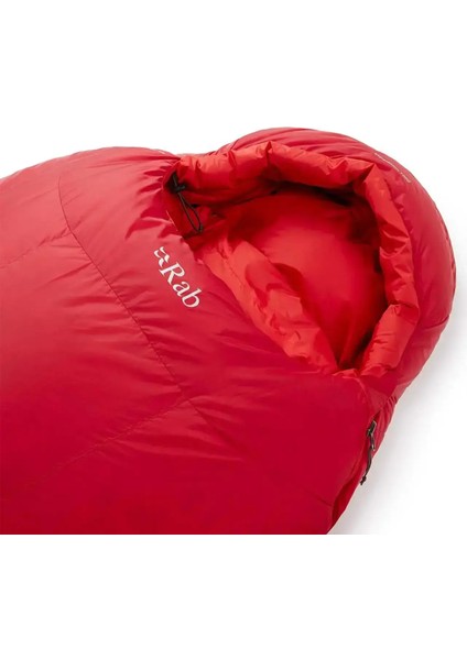 Expedition 1000 -30°c 850 Fill Kaz Tüyü Uyku Tulumu Sol - Kırmızı modelleri