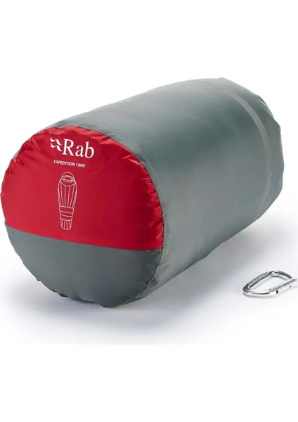 Expedition 1000 -30°c 850 Fill Kaz Tüyü Uyku Tulumu Sol - Kırmızı indirimleri