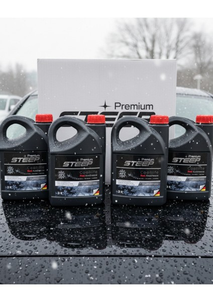 Coollife Antifriz -42 Derece Kırmızı 3 Lt 4 Adet fiyatları