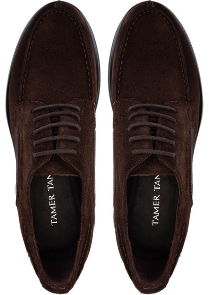 Erkek Hakiki Deri Kahverengi Süet Casual Ayakkabı 1163 1500 Erk Ayk SK25-26 Kahve Suet indirimleri