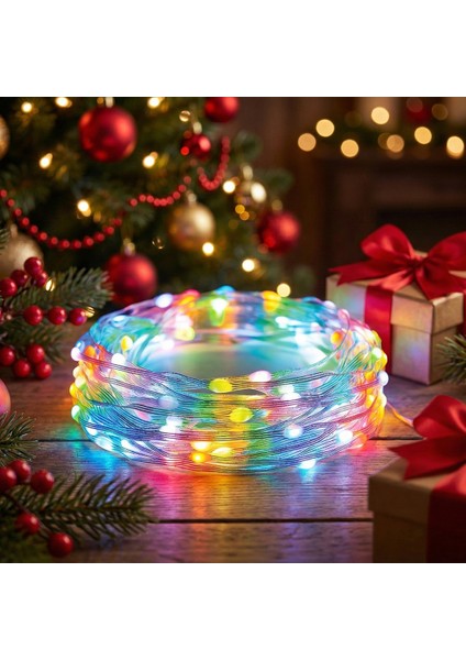USB Rgb String Light 10 Metre – Renk ve Atmosfer Ayarlı Bakır Tel LED Işık Zinciri