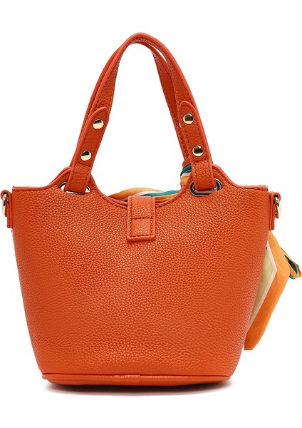 Kadın Turuncu Uzun Askılı Mini Kol Çantası 25WBD2744FT modelleri