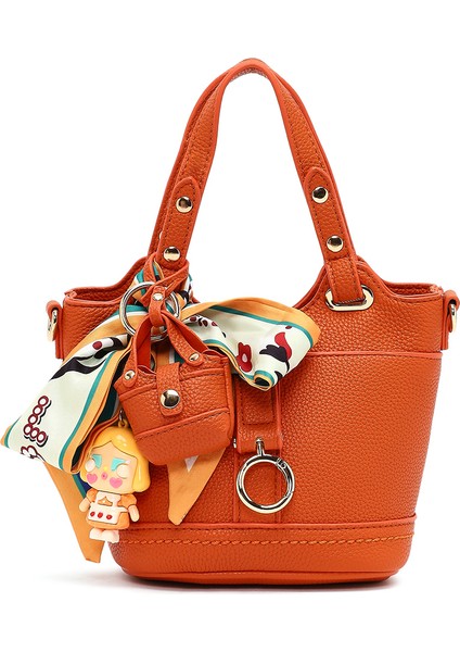 Kadın Turuncu Uzun Askılı Mini Kol Çantası 25WBD2744FT fırsatları