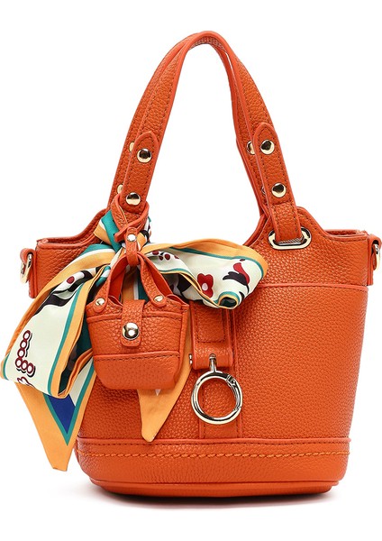 Kadın Turuncu Uzun Askılı Mini Kol Çantası 25WBD2744FT indirimleri