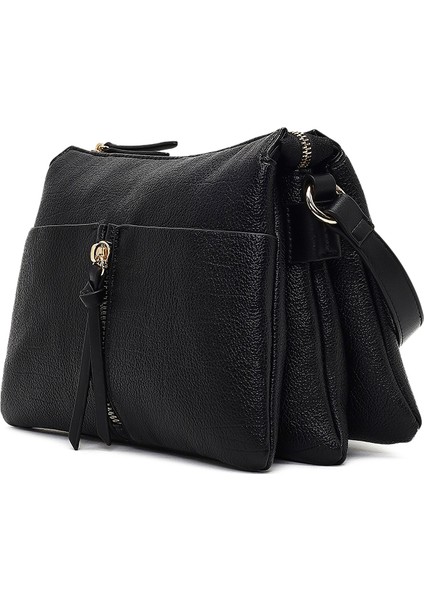Kadın Siyah Uzun Askılı Çapraz Çanta 25ABD251218 indirimleri