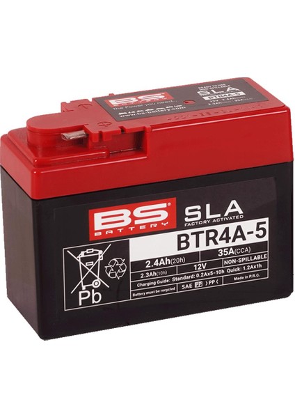 BTR4A-5 Sla Motosiklet Aküsü 300667