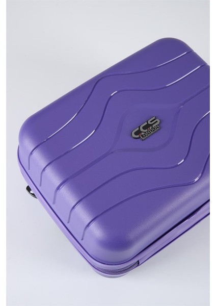 Bagist 5242 Polipropilen Körüklü Battal Boy Valiz + Makyaj Çantası 2 Li Set