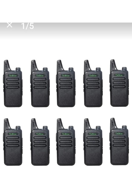 10 Lu Set Line Telsiz Türkçe Mars Teknoben Wln Serilerine. Typc Şarj Kolaylığı