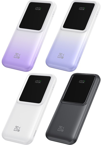 CD193 10000 Mah Powerbank | Pd 20W + Qc3.0 Hızlı Şarj | 3 Dahili Kablolu | 3 Çıkışlı | Dijital Ekranlı Taşınabilir Şarj Cihazı fırsatları