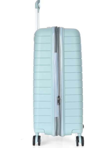 Bagist 5242 Polipropilen Körüklü Battal Boy Valiz + Körüklü Orta Boy Valiz + Makyaj Çantası 3 Lü Set fırsatları