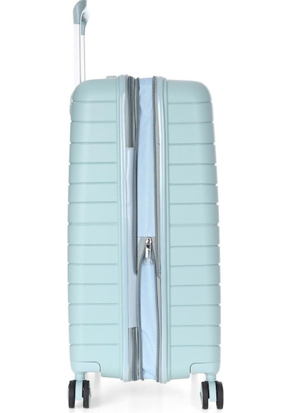 Bagist 5242 Polipropilen Körüklü Battal Boy Valiz + Körüklü Orta Boy Valiz + Makyaj Çantası 3 Lü Set indirimleri