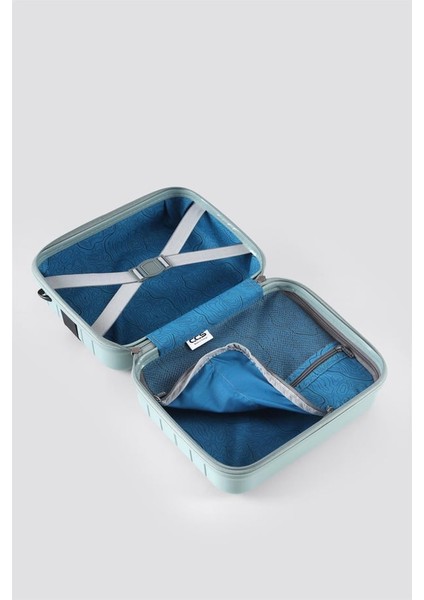 Bagist 5242 Polipropilen Körüklü Battal Boy Valiz + Körüklü Orta Boy Valiz + Makyaj Çantası 3 Lü Set