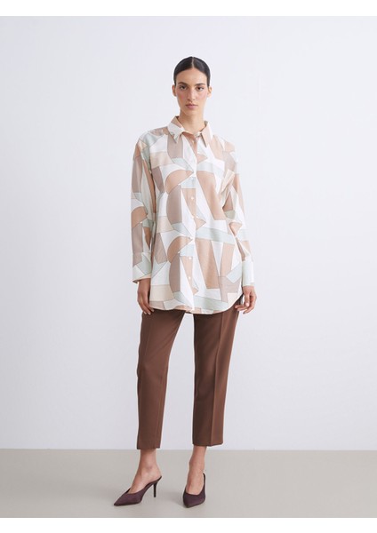 Yeni Sezon Desenli Kadın Gömlek Tunik fırsatları