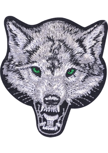 Aplike Ütü Ile Yapışan Kurt Yeşilgöz Arma 7x6 cm