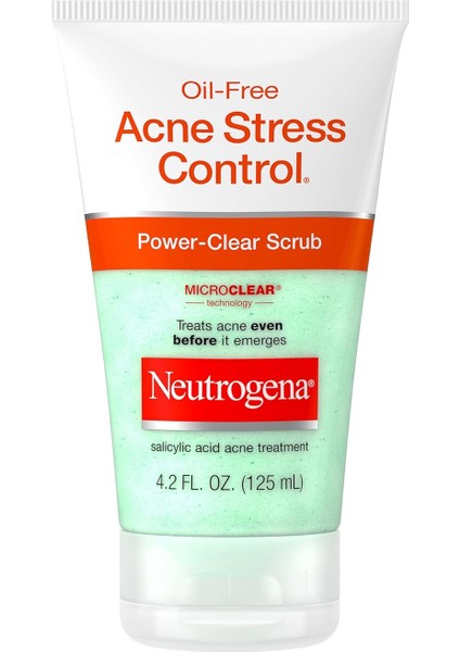 Oil-Free Akne Stres Kontrol Güçlü Günlük Temizleme Peeling 125 ml