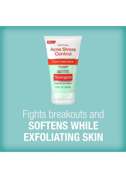 Oil-Free Akne Stres Kontrol Güçlü Günlük Temizleme Peeling 125 ml fırsatları