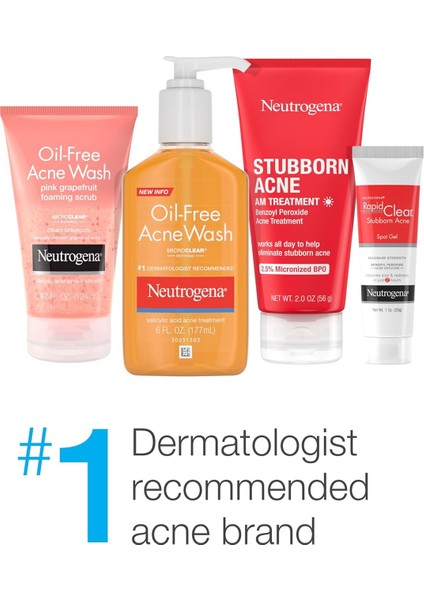 Oil-Free Akne Stres Kontrol Güçlü Günlük Temizleme Peeling 125 ml