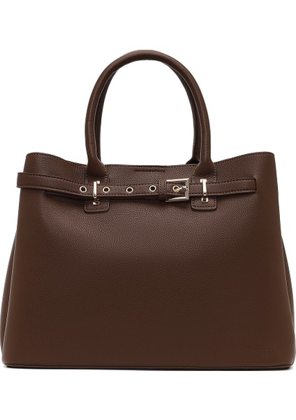 Kadın Kahverengi Uzun Askılı Klasik Kol Çantası 25WBD2751FT fırsatları