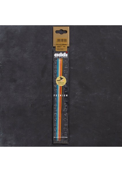 Addi Colibri 2,25MM 20CM Renkli Çorap Şişi - 204-7