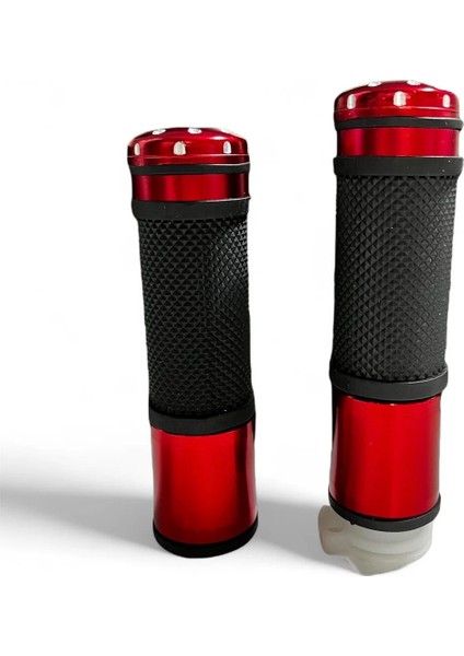 Kırmızı Motosiklet Elcik Takımı - Gaz Borusu Dahil - Kırmızı fırsatları