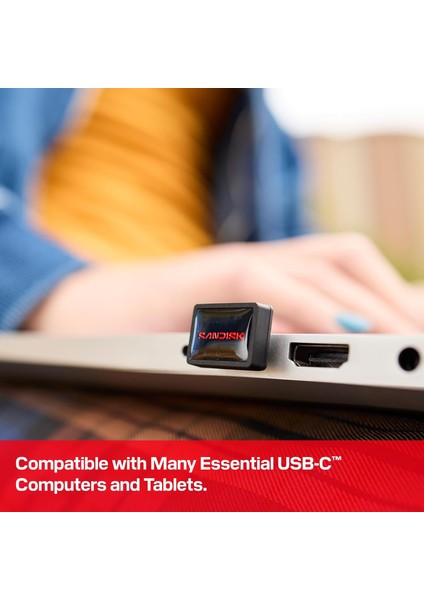 Extreme Fit 128GB Type-C 400MB/SN'YE Kadar Okuma Hızı Flash Bellek - SDCZ530-128G-G46 fiyatları