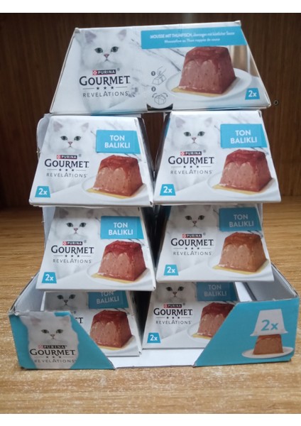 Gourmet Revelations Ton Balıklı Kedi Konservesi 2X57GR