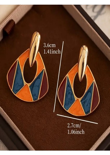 Kc Altın Kaplama Bohemian Retro Küpe fırsatları