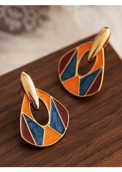 Kc Altın Kaplama Bohemian Retro Küpe indirimleri