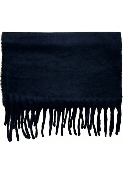 Kadın Siyah Püsküllü Geniş Omuz Şal-Atkı modelleri